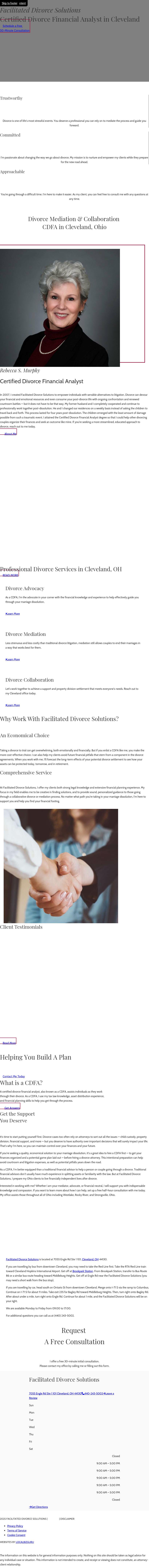 Facilitated Divorce Solutions - Middleburg Heights OH Lawyers